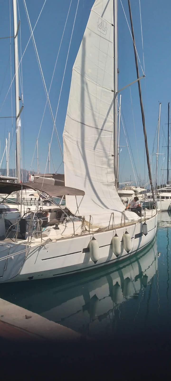 Yacht in Gouvia Marina